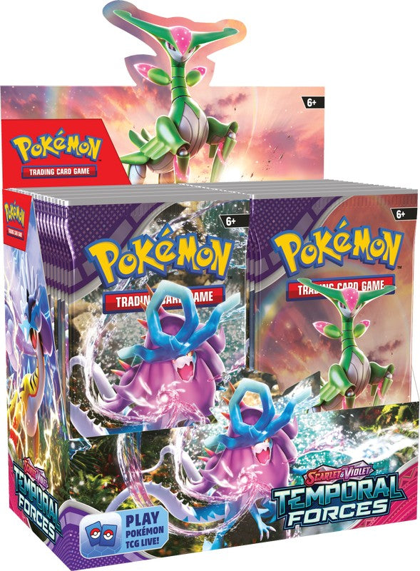 Pokemon Temporal Forces Sealed Booster Box