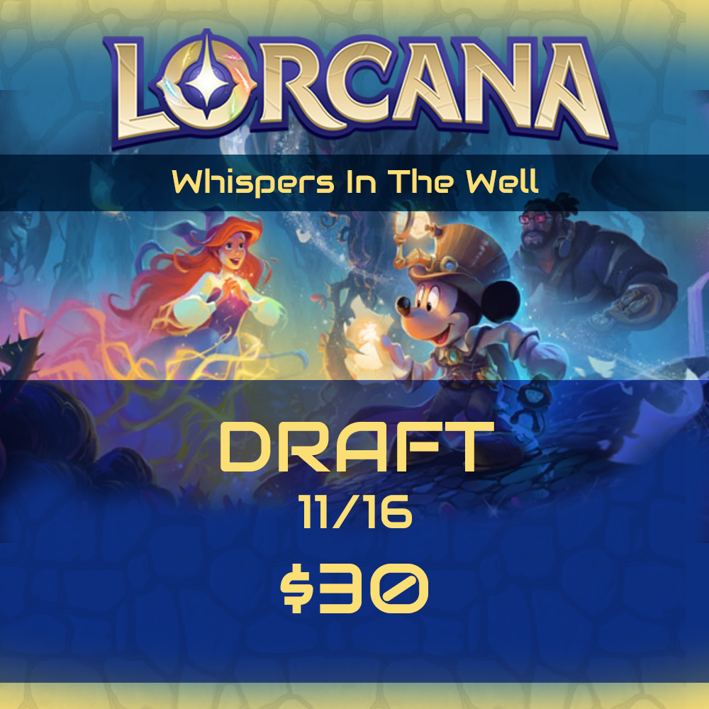 Lorcana - Whispers in the Well Draft