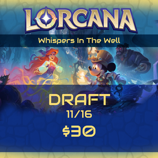 Lorcana - Whispers in the Well Draft