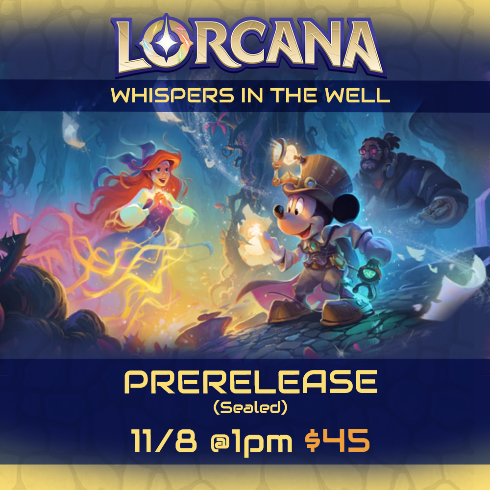 Lorcana - Whispers in the Well Prerelease Sealed