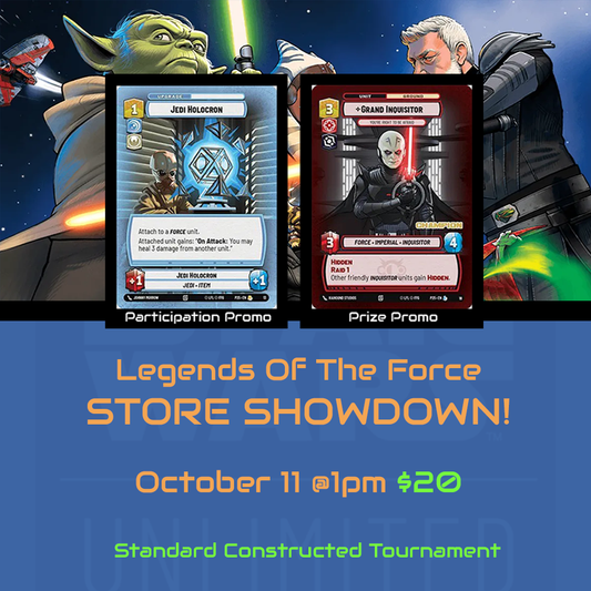 SWU - Legends of the Force Store Showdown